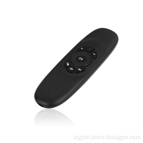 2.4G wireless air mouse remote control double sided with keyboard and gyroscrope